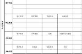 简单易用的做账表格模板（提高工作效率）