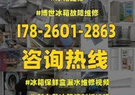解决冰箱漏水问题的有效方法（修补冰箱漏水）