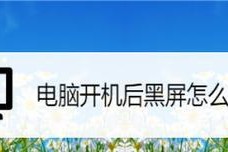 揭秘电脑黑屏的真相（探究电脑黑屏原因和解决方法）