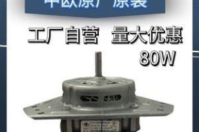 洗衣机脱水电机拆卸指南（学会拆卸洗衣机脱水电机）