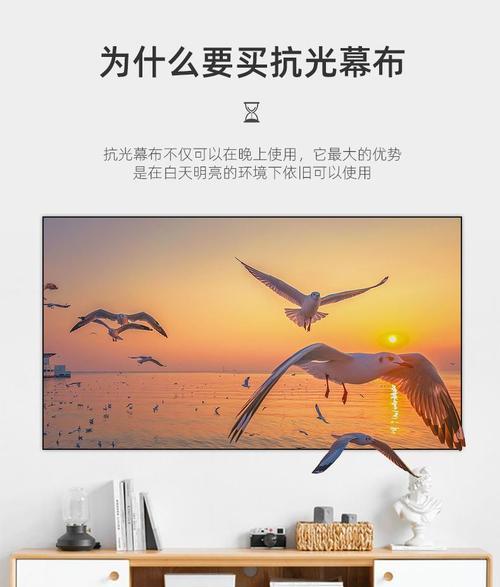 吊装投影仪搭配哪种抗光幕布效果最佳？  第1张
